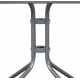 Aga kerti asztal MR4351LGY 60x60x70 cm