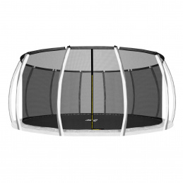 Aga Belső védőháló 500 cm 12 rúdhoz Fekete háló / Fekete (kör)