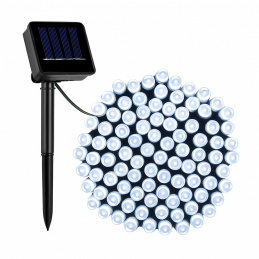 Linder Exclusiv Napelemes fényfüzér 150 LED Hideg fehér 2DAZ715 - 2. MINŐSÉG