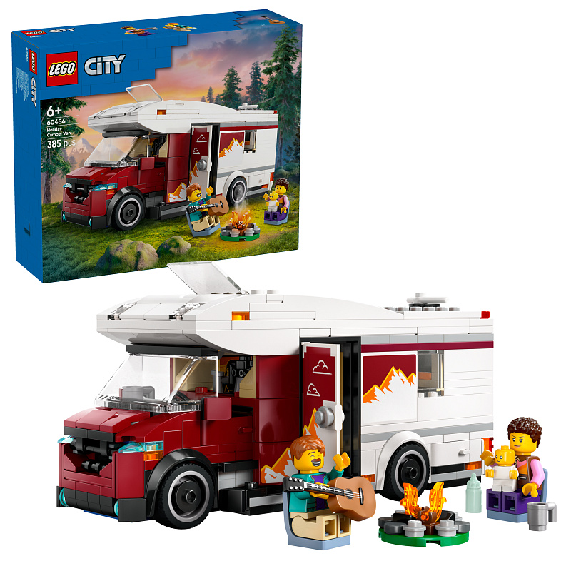 LEGO® City 60454 Lakóautó a kalandos nyaraláshoz