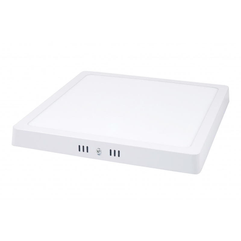 LED panel NÉGYZETES BRGD0132 felületre szerelhető - 24W - 230V - 1900Lm - meleg