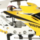 Syma RC helikopter SYMA S107H 2,4GHz RTF sárga