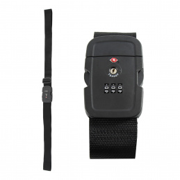 Aga Utazási kódzáras TSA pánt Fekete Aga Utazási kódzáras TSA pánt Fekete