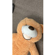 Aga4Kids Plüss mackó 130 cm Világosbarna mancsokkal 6DZ012 - 2. MINŐSÉG