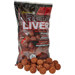 Starbaits Boilie süllyedő Red Liver 24mm 1kg
