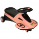 Gravity ride világító LED kerekekkel és zenélő roller 74cm rózsaszín/fekete max. 100 kg