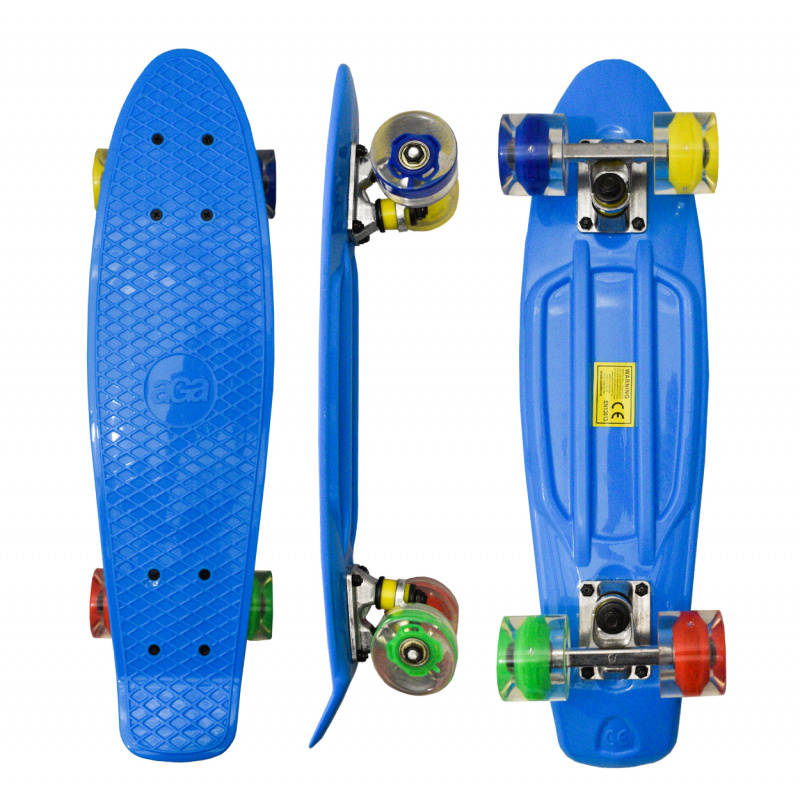 Aga4Kids Pennyboard gördeszka  LED kerekekkel MR6019