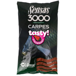 Sensas Etetőanyag 3000 Carp Tasty Strawberry 1kg