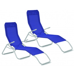 Aga 2x Kerti nyugágy SIESTA Sötétkék