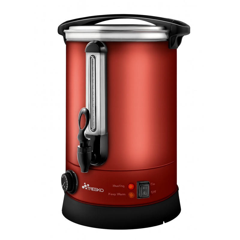 Tresko Forralt bor főző 6,8 l Piros