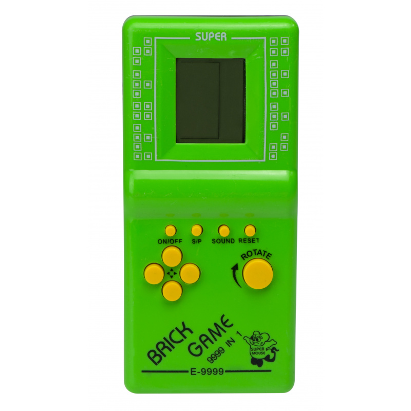 KIK Digitális játék Brick Game Tetris zöld