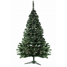 Aga karácsonyfa 220 cm tobozokkal
