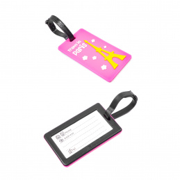 Aga Poggyászcímke Rózsaszín