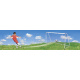 Aga futball gókapu PRO SPORT GOAL JC-300S 300x183 cm