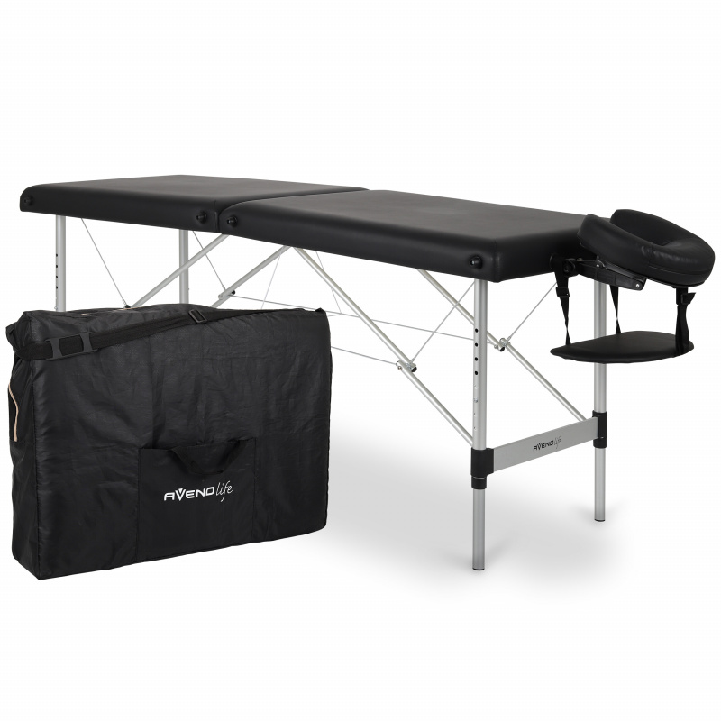 Habys Alumínium masszázságy Fekete