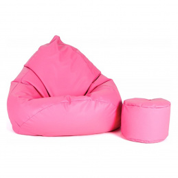 Aga kanapé táska XXXL + lábtartó Rózsaszín