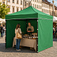 Aga Eladási stand 3S 3x3 m Zöld