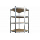 Kynast  fém polc 180x70x40 cm 5 polcok