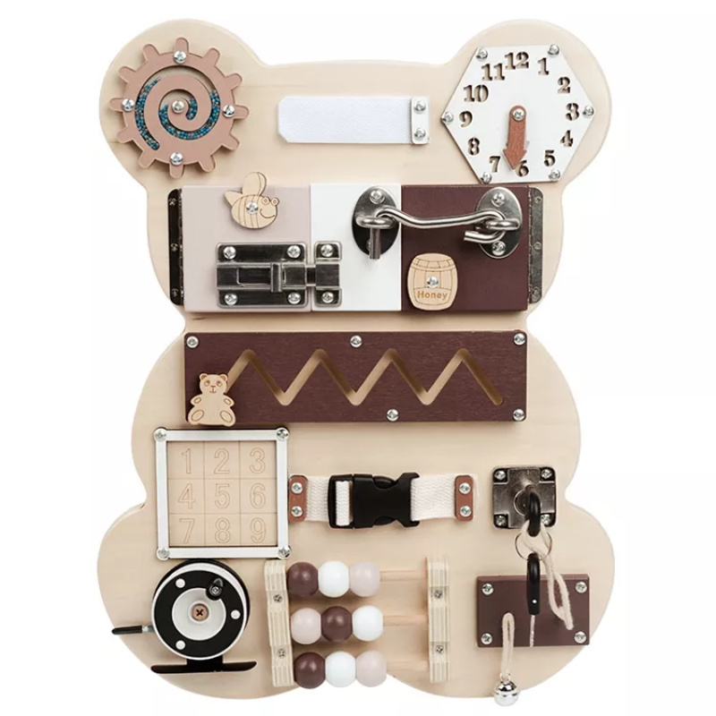 Aga4Kids Montessori fa tábla Medve