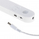 USB mozgásérzékelős LED szalag 1M meleg fehér elemmel