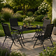 Aga kerti asztal BISTRO MR4358A 140x85x70 cm 140x85x70 cm