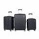 Aga Travel Bőröndkészlet MR4652 Fekete