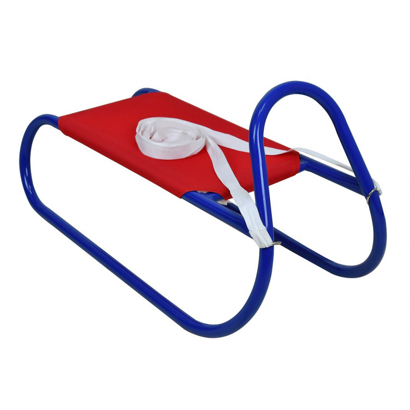 Rulyt fém szánkó piros-kék