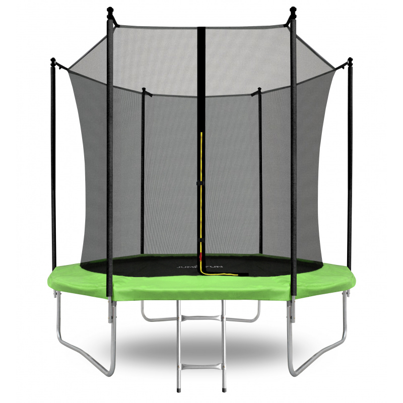 Aga SPORT FIT Trambulin 250 cm Világoszöld + belső védőháló + létra