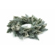 Aga Karácsonyi koszorú 50 cm Fehér