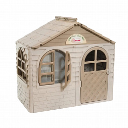 Doloni Gyermek kerti házikó Világosbarna