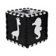Kontrasztos puzzle alátét - Állatok ZA4783