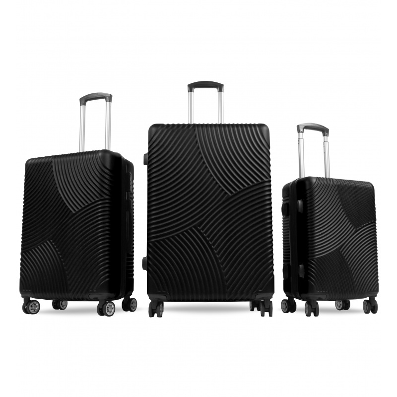 Aga Travel Bőröndkészlet MR4654 Fekete