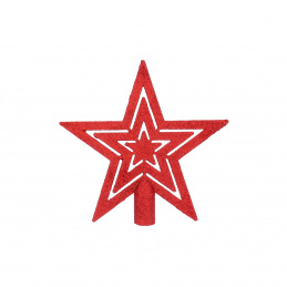 Aga Karácsonyi csillag a fára Piros