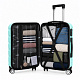 Aga Travel MR4693 kézipoggyász türkiz