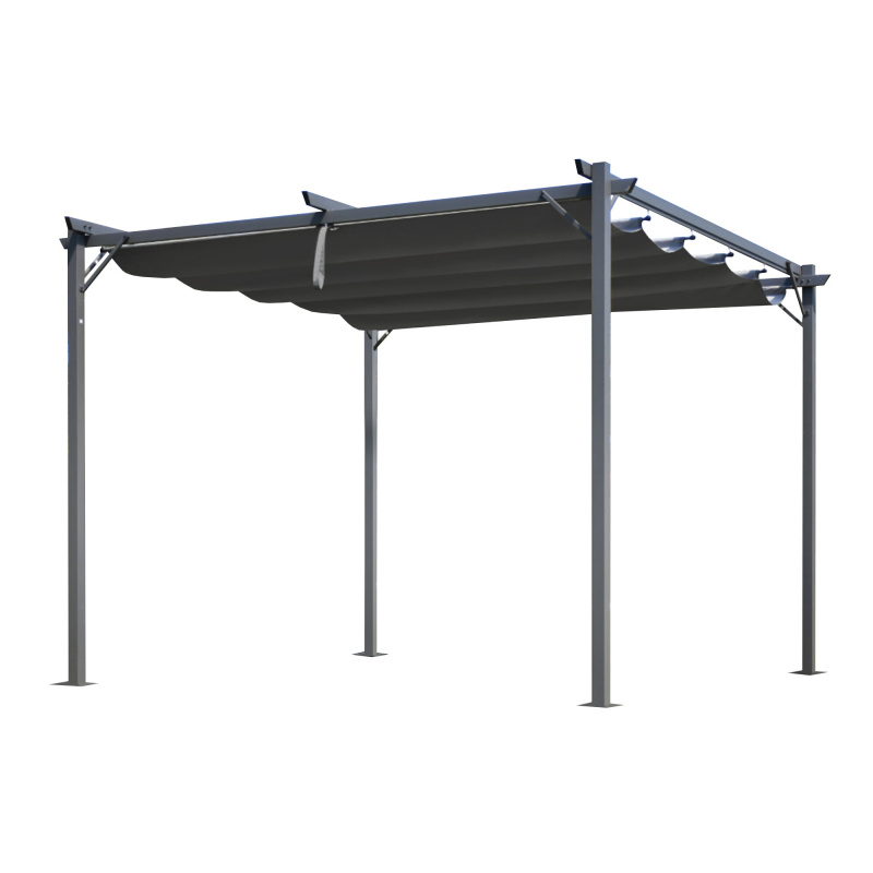 Aga Kerti pavilon 3x3 m Szürke
