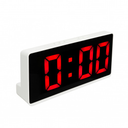 Aga Digitális ébresztőóra Piros