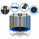 Aga SPORT TOP Trambulin 250 cm Kék + védőháló + létra