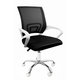 Aga Irodai szék MR2073 Fekete - Fehér