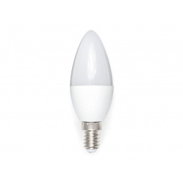 LED izzó C37 - E14 - 3W - 270 lm - hideg fehér