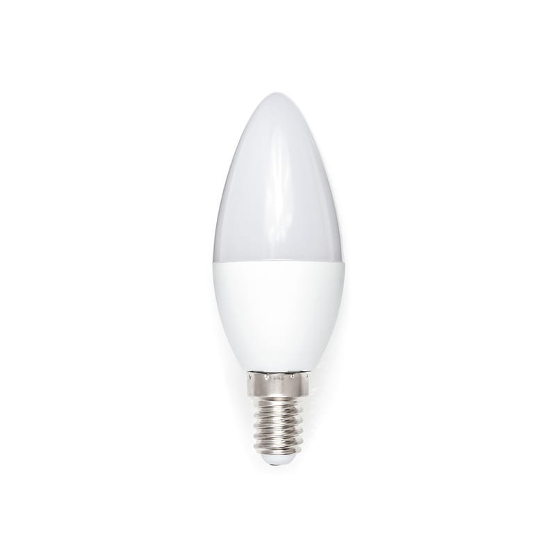 LED izzó C37 - E14 - 3W - 270 lm - hideg fehér