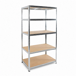 Linder Exclusiv Fém polc 180x90x40 cm 5 polc