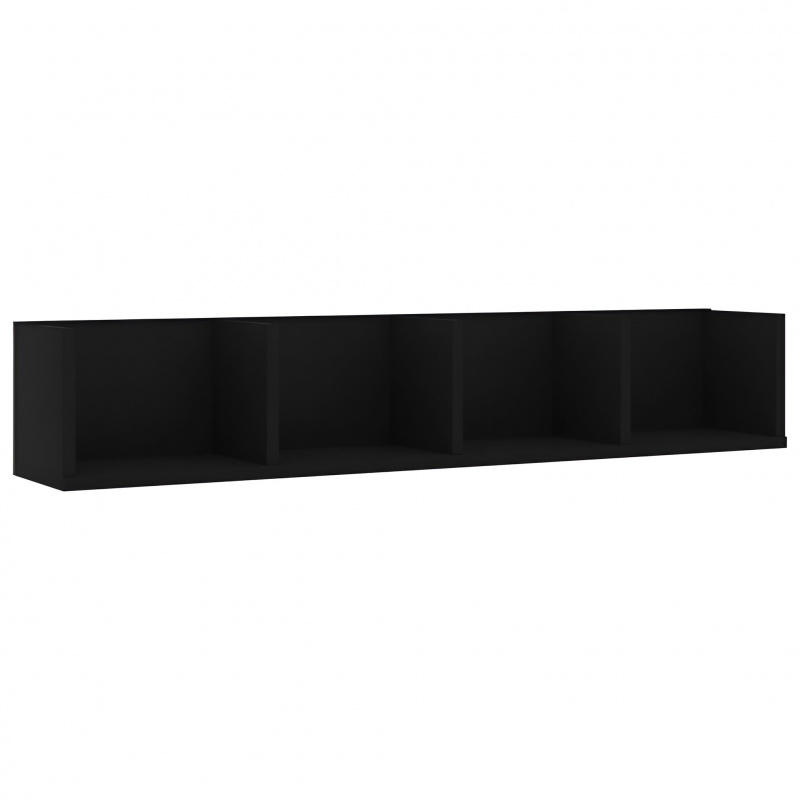 Linder Exclusiv Fali polc 79x15x16 cm Fekete