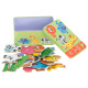 Aga Puzzle fémdobozban SAFARI 25 darab