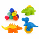 Aga4Kids Gyurma 10db + kiegészítők Dinoszauruszokkal