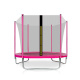 Aga SPORT FIT trambulin 305 cm Rózsaszín + belső védőháló