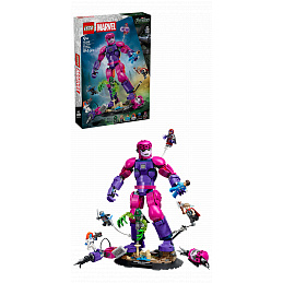 LEGO® ǀ Marvel 76348 Hősies küzdelem: Bosszúállók: Doctor Doom ébredése 