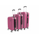 Aga Travel Bőröndkészlet MR4652 Rózsaszín
