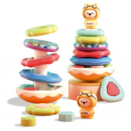 Aga4Kids Interaktív Összecsukható Torony Mackó Aga4Kids Interaktív Összecsukható Torony Mackó