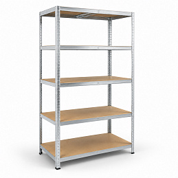 Linder Exclusiv Fém polcrendszer 180x100x60 cm 5 polccal