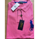 Ralph Lauren póló CUSTOM-FIT rózsaszín Big Pony kék